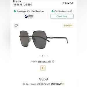 Prada Oversized Sunglasses